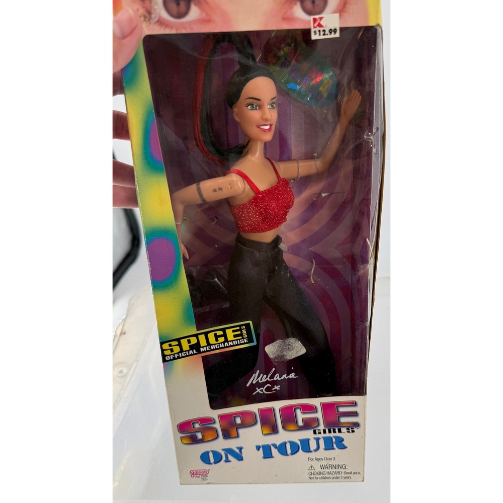 Spice Girls On Tour Melanie C Sporty Spice Doll Galoob 1998 New In Box Y2K